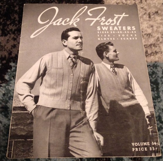 (image for) Booklet, Jack Frost Sweaters, Vintage, Antique - Click Image to Close