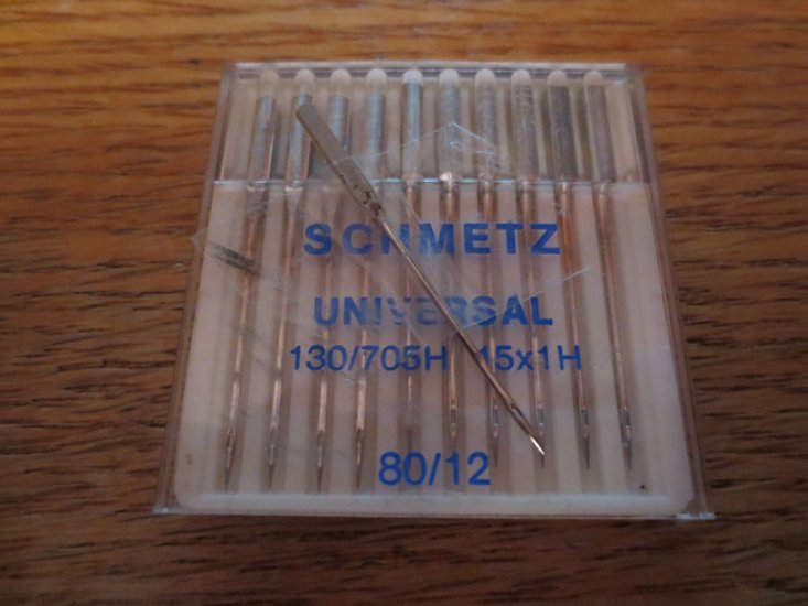(image for) Schmetz, 130/705H, 15X1H, 80/12, Item N73, 11 Needles - Click Image to Close