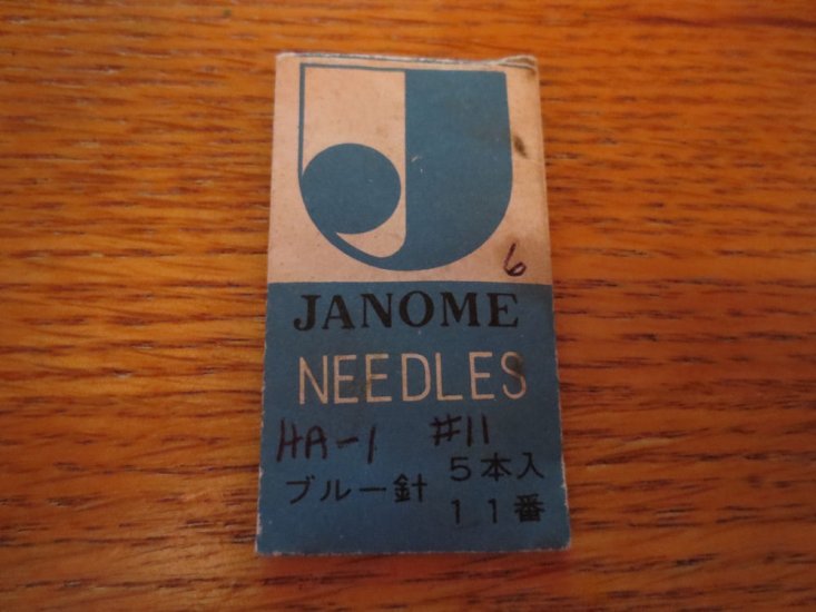 (image for) Janome, HAX1, Item N59, 6 Needles - Click Image to Close