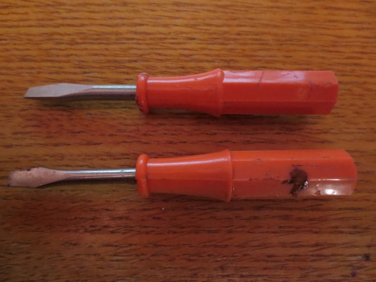 (image for) Screwdriver, Item S34, Flawed - Click Image to Close