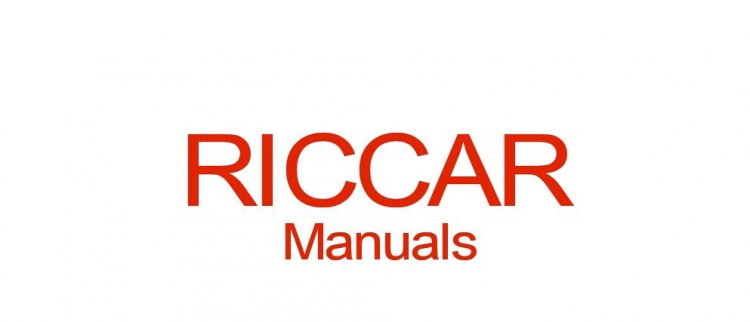 (image for) Riccar Service Manuals, Original - Click Image to Close