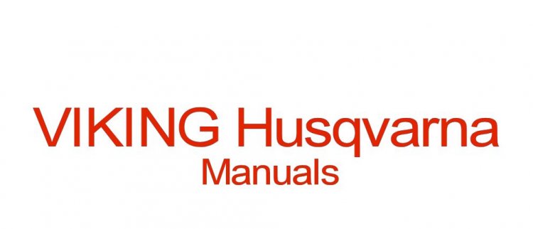 (image for) Viking Husqvarna Sergers, PDF Instruction Manuals - Click Image to Close