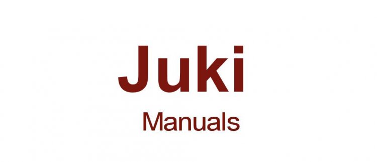 (image for) Juki Sewing Machine, PDF Instruction Manual, Model DDL8700 - Click Image to Close