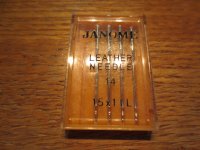 (image for) Janome, 15X1 LL, #14, Leather, Item N21, 4 Needles
