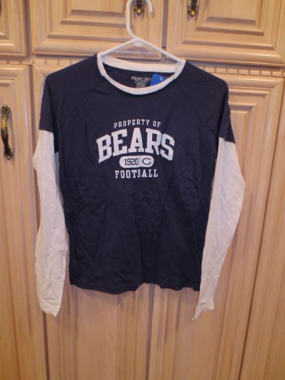 (image for) NFL Chicago Bears Women's Long-Sleeve Top, S (163) - Click Image to Close