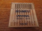 (image for) Schmetz, 130/705H, 15X1H, 100/16, Item N88, 9 Needles