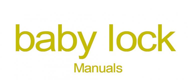 (image for) Babylock Serger, Original Instruction Manual, BL1050 - Click Image to Close