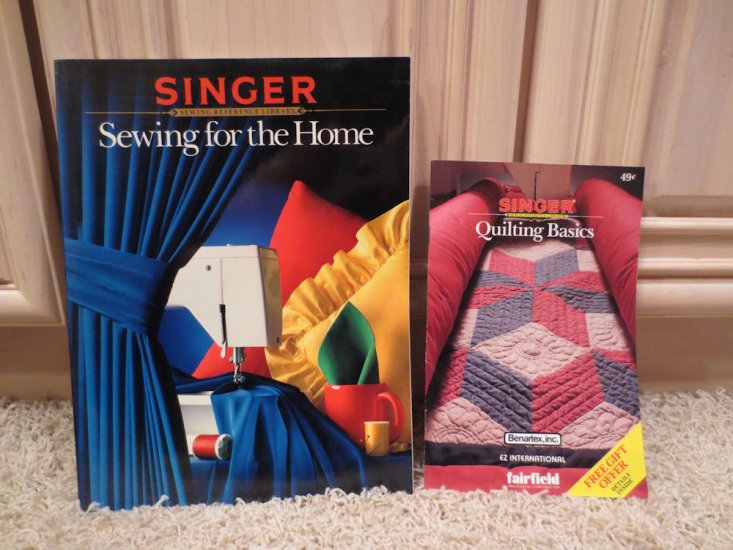 (image for) Book, Singer, Sewing for the Home & Quilting Basics - Click Image to Close
