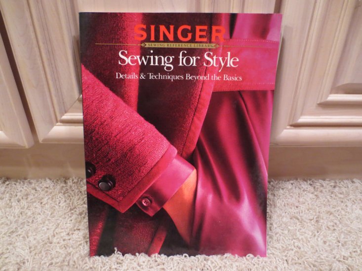 (image for) Book, Singer, Sewing for Style - Click Image to Close