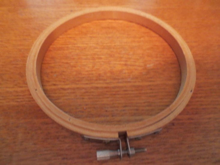 (image for) Hoop, Wooden Embroidery, 5 Inches - Click Image to Close
