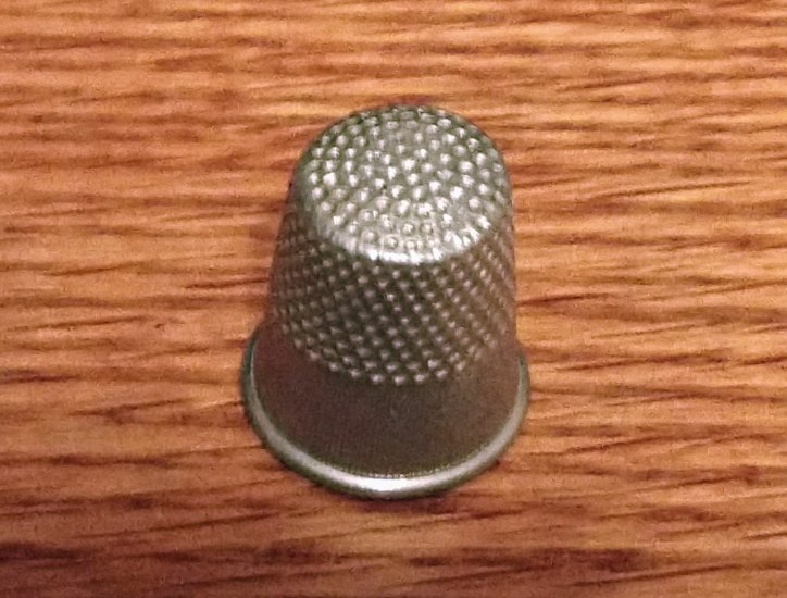 (image for) Thimble, Light Metal - Click Image to Close