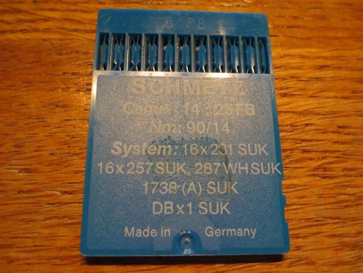 (image for) Schmetz, DBX1 SUK, 90/14, Item N41, 10 Needles - Click Image to Close