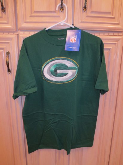 (image for) NFL Green Bay Packers Dark Green Men's T-Shirt, M, (3) - Click Image to Close
