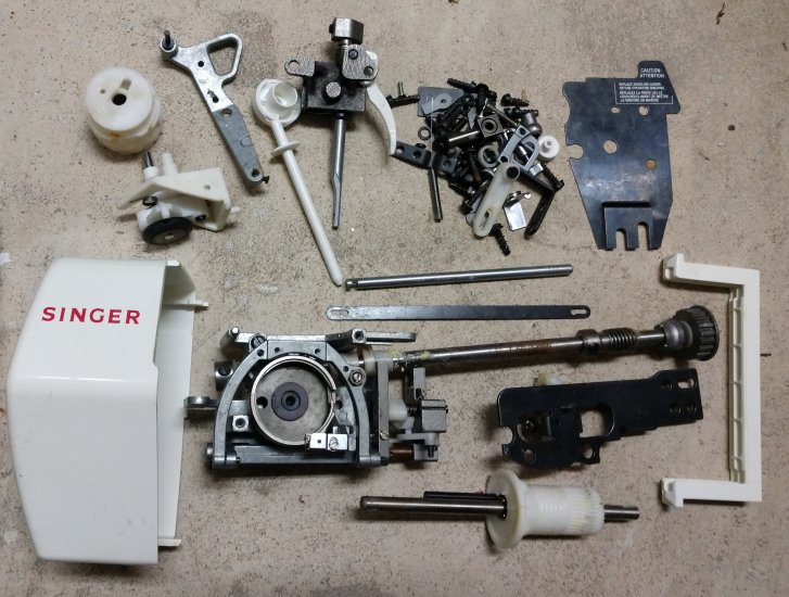 (image for) Singer 6318 Parts - Camstack, Internal & External Parts, Etc. - Click Image to Close
