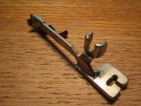 (image for) Buttonhole Foot with Gauge, Low Shank, Metal, Item UF-67