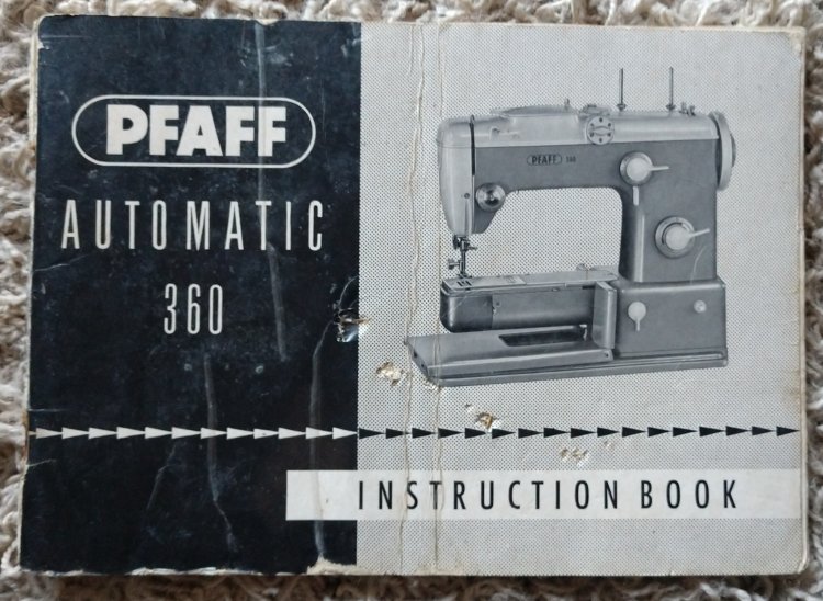 (image for) Pfaff Sewing Machines, Original Instruction Manuals - Click Image to Close