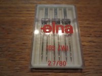 (image for) Elna, 705 ZWI, 2,7/80, Item N6, 3 Twin Needles