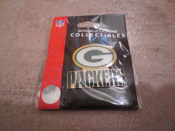 (image for) NFL Green Bay Packers Logo Pin (19) - Click Image to Close