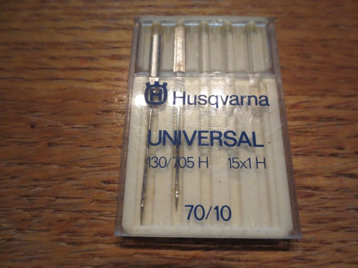 (image for) Husqvarna, 130/705H 15x1H, 70/10, Item N3, 2 Needles - Click Image to Close