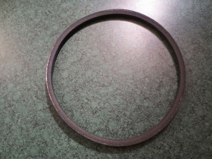(image for) Belt, Thick, Squared V-belt, Item 604136-10, 13 1/2" - Click Image to Close