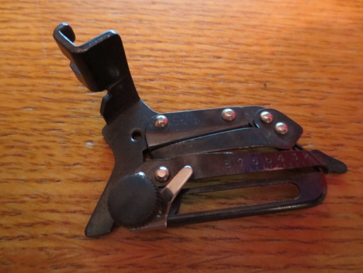 (image for) Hemmer Foot, Adjustable, Low Shank, Item HA-Black - Click Image to Close