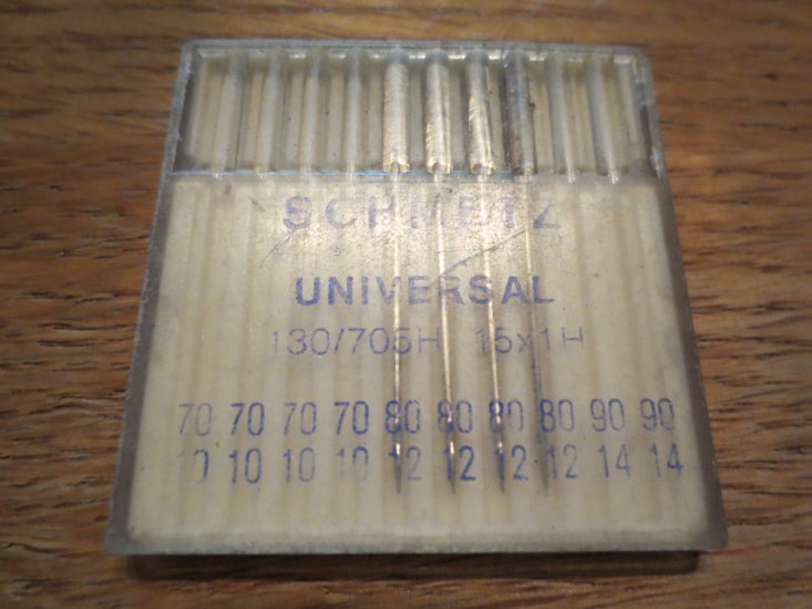 (image for) Schmetz, 130/705H, 15X1H, 80/12, Item N44, 4 Needles - Click Image to Close