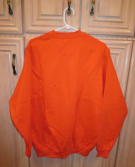 (image for) NFL Chicago Bears Sweatshirt, Orange, M (160) - Click Image to Close