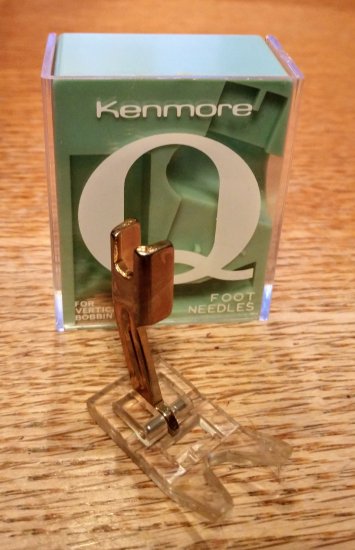 (image for) All-purpose Q Foot, Clear, Super High Shank, Kenmore, Square - Click Image to Close