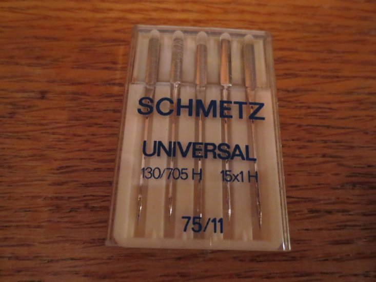 (image for) Schmetz, 130/705H, 15X1H, 75/11, Item N85, 5 Needles - Click Image to Close