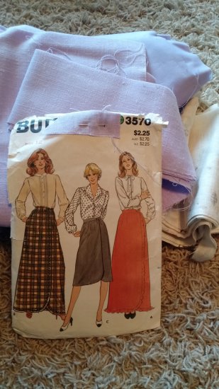 (image for) Pattern, Butterick, 3570, Size 12 - Click Image to Close
