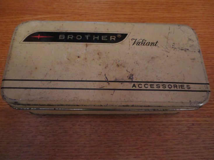 (image for) Vintage Accessory Case, Metal, Brother Valiant, Item VC12 - Click Image to Close