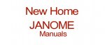 (image for) New Home Janome Sergers, PDF Instruction Manuals