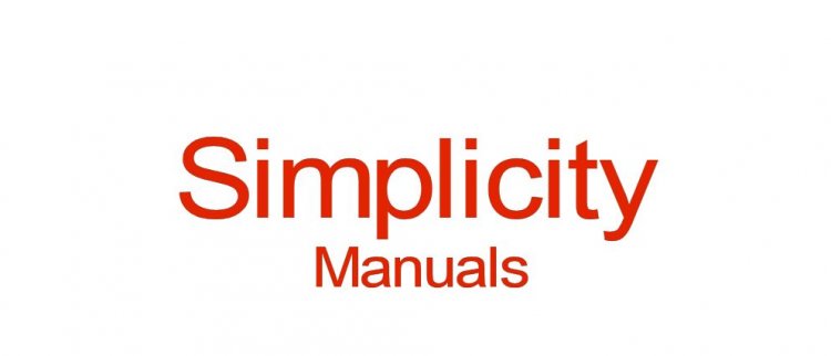 (image for) Simplicty Sewing Machine, Photocopied Instruction Manual, 4700 - Click Image to Close