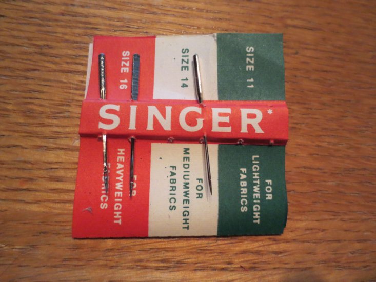 (image for) Singer, #14, #16, Item N114, 3 Needles - Click Image to Close