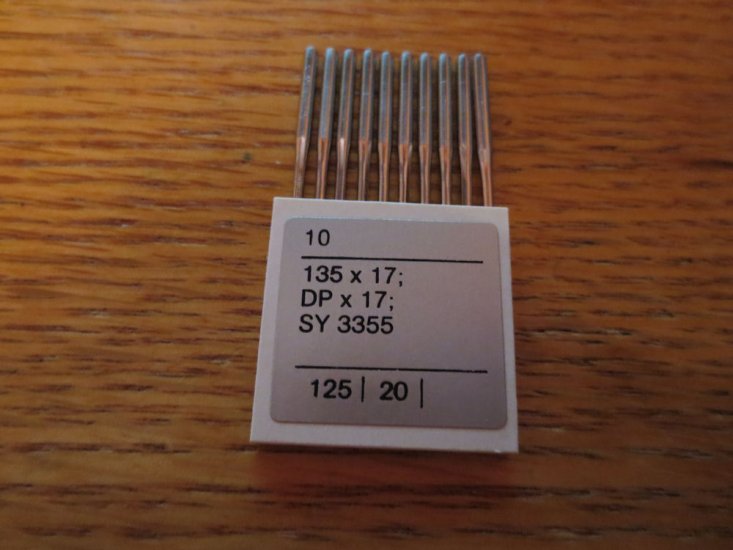 (image for) MUVA, 135X17, DPX17, SY335, 125/20, Item N64, 10 Needles - Click Image to Close