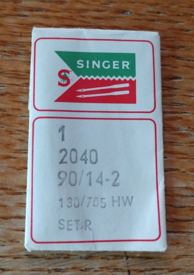 (image for) Singer 2040, 90/14-2, 130/705HW, Set R, 1 Needle, N188 - Click Image to Close