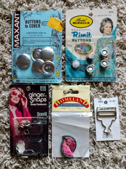 (image for) Accessories, Buttons, Snaps, Buckle, Crafting, Item CR17 - Click Image to Close