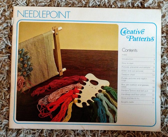 (image for) Book, NeedlePoint Creative Patterns - Click Image to Close
