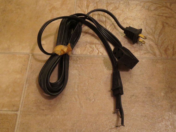 (image for) Item FC238A - Power Cord Only, 3-wire - Click Image to Close
