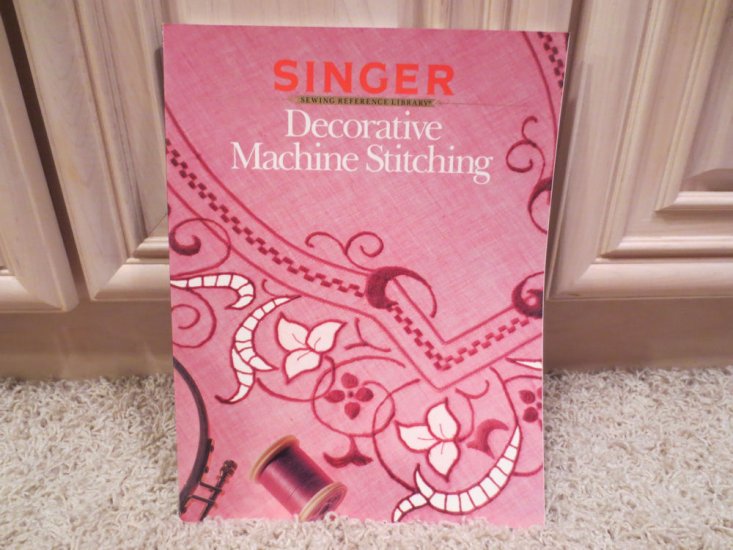 (image for) Book, Singer, Decorative Machine Stitching - Click Image to Close