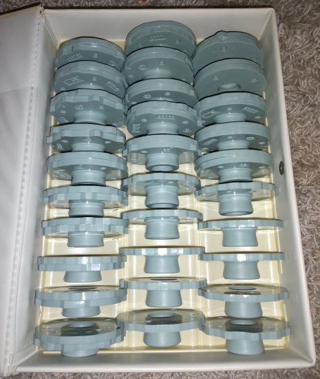 (image for) Cams, Sears Kenmore, 30 Cams in Case, Item KC-2628 - Click Image to Close