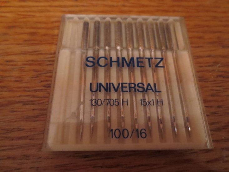 (image for) Schmetz, 130/705H, 15X1H, 100/16, Item N88, 9 Needles - Click Image to Close