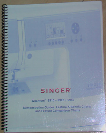 (image for) Demo Guides & Charts, Singer Quantum 9910, 9920, & 9940 - Click Image to Close
