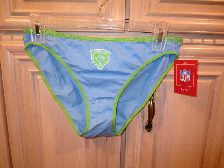 (image for) NFL For Her Chicago Bears Ladies' Underwear Panties, S, (131) - Click Image to Close