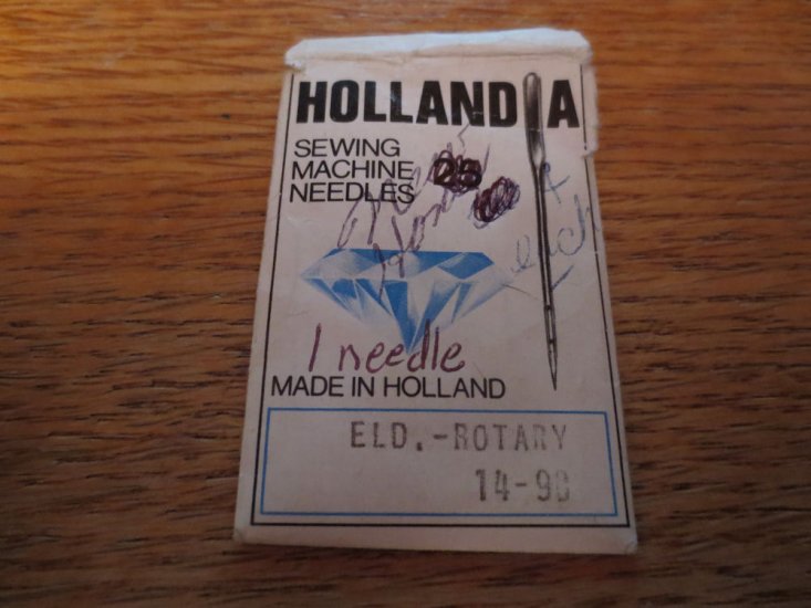 (image for) Hollandia, Eldredge Rotary, 90/14, Item N72, 1 Needle - Click Image to Close