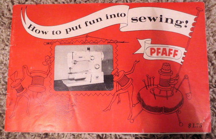 (image for) Booklet, Pfaff, How to Put Fun Into Sewing - Click Image to Close