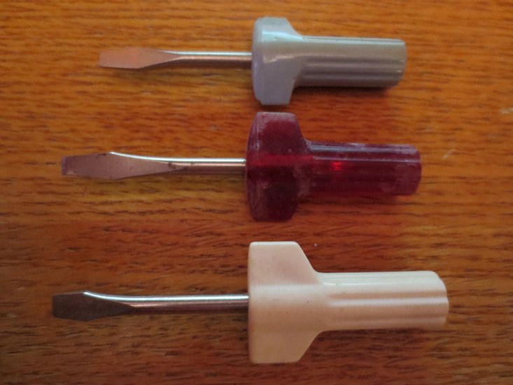 (image for) Screwdriver, Item S37, Set of 3 - Click Image to Close