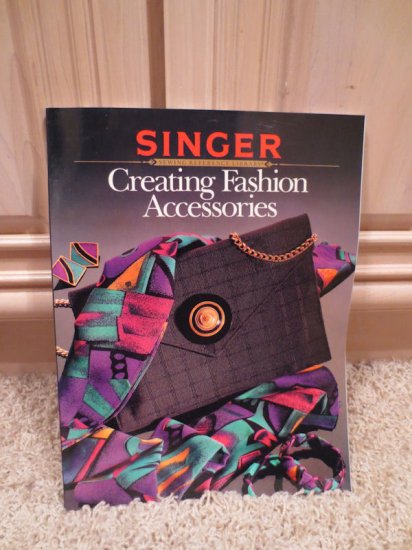 (image for) Book, Singer, Creating Fashion Accessories - Click Image to Close