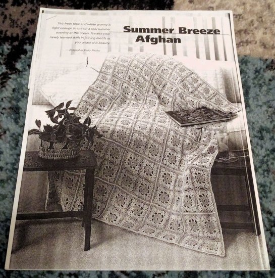 (image for) Summer Breeze Afghan, Pages - Click Image to Close
