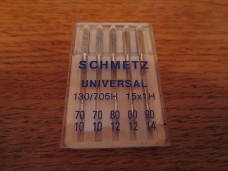 (image for) Schmetz, 130/705H, 15X1H, Multi-pack, Item N82, 5 Needles - Click Image to Close